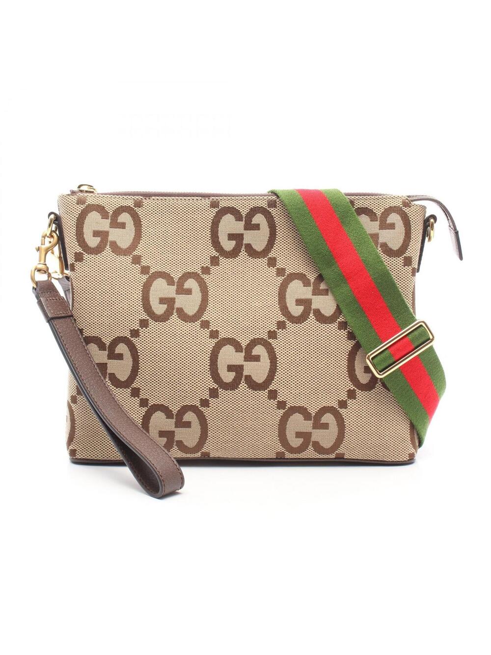 Gucci Jumbo Gg Messenger Shoulder Bag #272587G13B